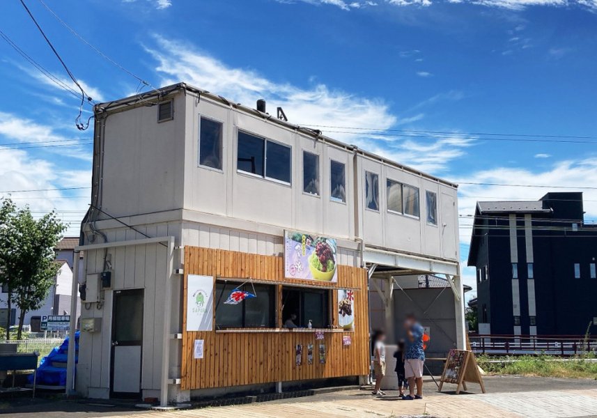 下館駅から徒歩2分のかき氷店