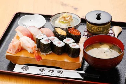 上寿司定食