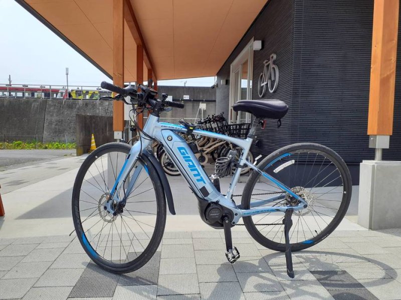 レンタサイクル利用料はミニベロが1日1000円、楽な上走行性に優れたEバイクは2時間1000円から