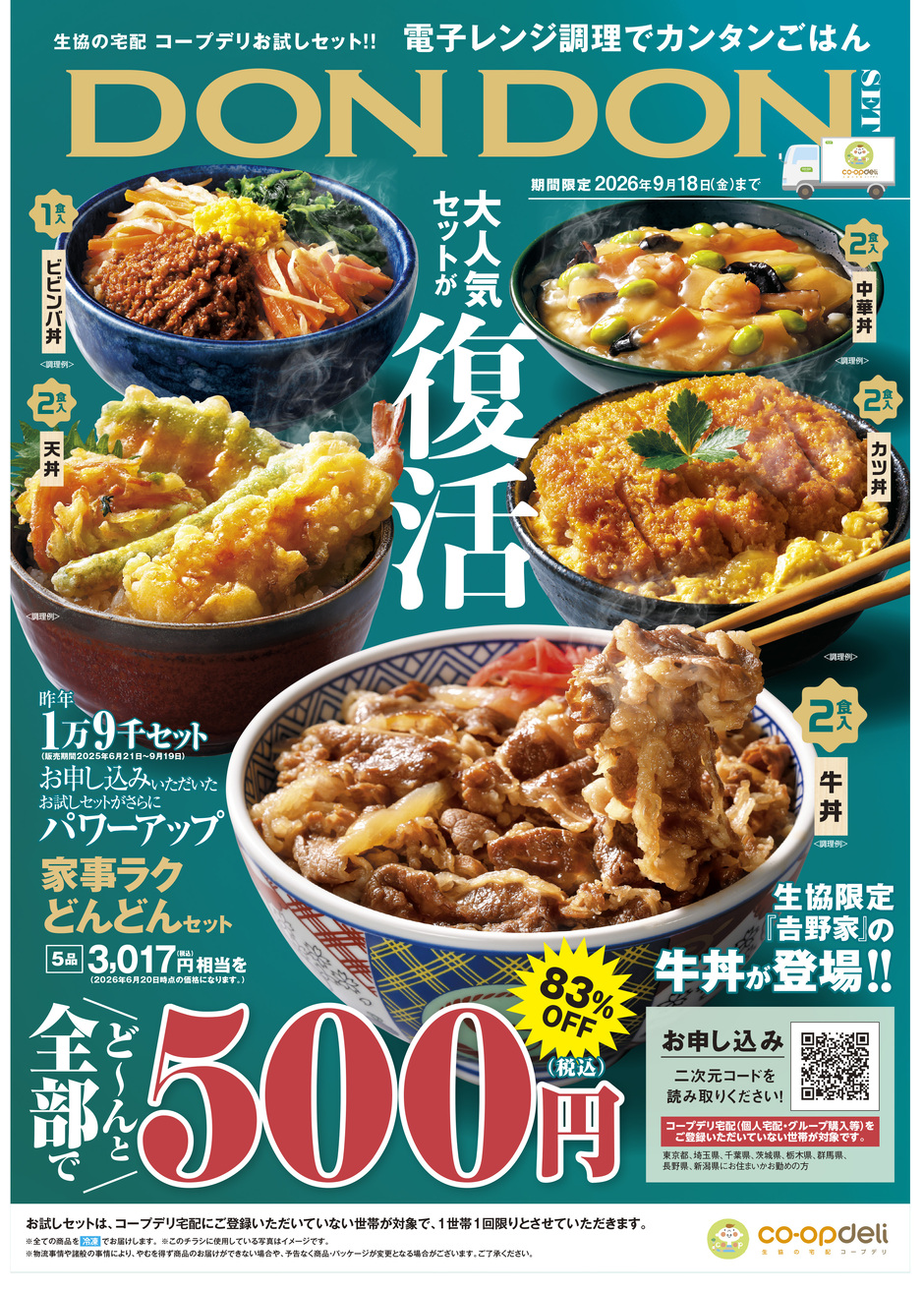 お試しキャンペーン」家事ラク どんどんセット 今だけ【全5品】500円
